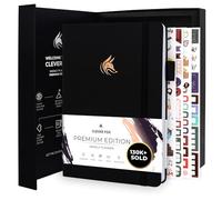 Clever Fox Planner Premium - Undated Weekly & Monthly Planner Organizer for Productivity & Time Management, A5 (Black)