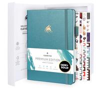 Clever Fox Planner Premium - Undated Weekly & Monthly Planner Organizer for Productivity & Time Management, A5 (Aquamarine)