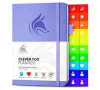 Clever Fox Planner - Undated Weekly & Monthly Organizer Journal for Productivity, Time Management & Goals - A5 (Lavender)