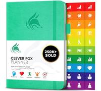 Clever Fox Planner - Undated Weekly & Monthly Organizer Journal for Productivity, Time Management & Goals - A5 (Emerald)