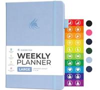 Clever Fox Planner - Undated Weekly & Monthly Planner for Productivity, Time Management & Goals - Organizer Journal - (Periwinkle, Smaller Than A4 (7" x 10"))