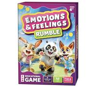 Clever Fox Play Emotions & Feelings Rumble - Emotional Intelligence & Regulation Card Game for Kids Ages 6+ - Learning Activity for Family & Therapy to Develop Social Skills & Problem Solving