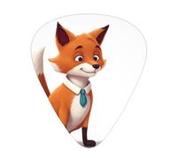 Clever Fox Printed pick set - 12 pieces, thin, medium and thick guitar picks, suitable for guitar, bass, electric guitar and ukulele