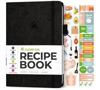 Clever Fox Recipe Book to Write in Your Own Meals 14.5x21.5 Black