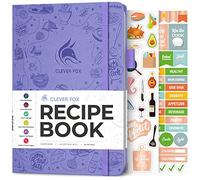 Clever Fox Recipe Book to Write in Your Own Meals 14.5x21.5 Lavender