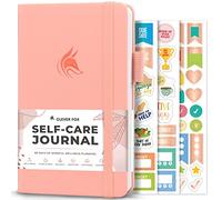 Clever Fox Self-Care Journal - Daily Reflection Notebook - Mental Health & Personal Development Planner, Meditation & Mood Log, Pocket (Light Pink)