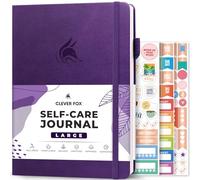 Clever Fox Self-Care Journal for Women, Daily Planner A4 Purple