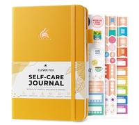 Clever Fox Self-Care Journal for Women, Daily Planner A5 Amber Yellow