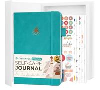 Clever Fox Self-Care Journal Premium - Daily Gratitude & Mental Health Notebook for Women - Reflection & Personal Development Journal (Turquoise)
