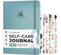 Clever Fox Self-Care Journal PRO for Women, Mental Health, Aquamarine