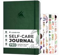 Clever Fox Self-Care Journal PRO for Women, Mental Health, Forest Green