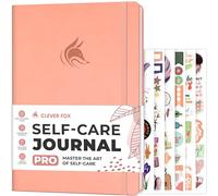 Clever Fox Self-Care Journal PRO for Women, Mental Health, Peach Pink
