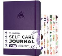 Clever Fox Self-Care Journal PRO for Women, Mental Health, Purple