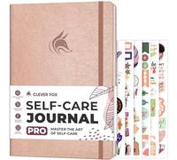 Clever Fox Self-Care Journal PRO for Women, Mental Health, Rose Gold