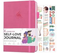Clever Fox Self-love Journal - Guided Self-Discovery Log for Self-care, Reflection & Self-help, Mental Health, Gratitude & Mindfulness (Violet Blossom)