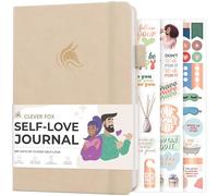 Clever Fox Self-love Journal - Guided Self-Discovery Log for Self-care, Reflection & Self-help, Mental Health, Gratitude & Mindfulness (Seashell)