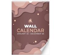 Clever Fox Wall Calendar (Classic)