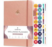Clever Fox Wellness Planner & Food Journal for Weight Loss, A5 Rose Gold