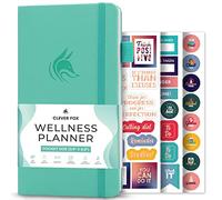 Clever Fox Wellness Planner & Food Journal Small Turquoise