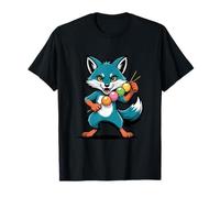 Clever Fox with Mochi Dango Japan Streetwear T-Shirt