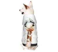Clever Giraffe Small Pets Wear Hoodies,Dog Jumper Sweatshirt,Warm And Lightweight, Soft Texture, Easy To Wear