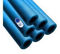 Clever Leon Trampoline Foam Tubes Set of 6 Foam Sleeves for Trampoline Poles Foam Padding 180 cm Safety Pole Covers for Trampoline Poles Blue