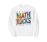 Clever MATH ROCKS Physics Team Learn STEM Geek Technology Sweatshirt