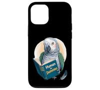 Clever parrot with Human Dummies book-perfect Design Case for iPhone 12/12 Pro