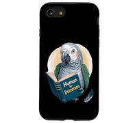 Clever parrot with Human Dummies book-perfect Design Case for iPhone SE (2020) / 7 / 8