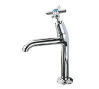 Clever Performa 2158 Cross Top Chrome-Plated Kitchen Sink Tap Cold