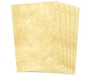 Clever Pool Vintage Marbled 120 g/m² Medieval Paper, 25 Sheets A4, Bright Colours