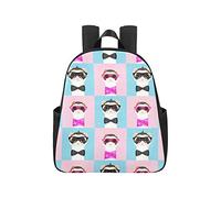 Clever Smart Ferret Animal Lightweight Backpack 12.40x5.12x14.17inch Teacher Backpack Multipurpose Casual Hiking Backpack Business Travel School,Office