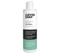 Clever Soap 1% Piroctone Olamine Face Wash With Salicylic Acid - Exfoliating, Foaming Facial Cleanser - Suitable For Seborrheic Dermatitis, Acne & Psoriasis - Fragrance Free Skin Care, For Men & Women