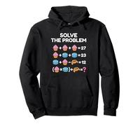 Clever Solve The Problem Math 67 Meme Pastry Design Pullover Hoodie