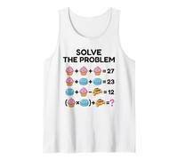 Clever Solve The Problem Math 67 Meme Pastry Design Tank Top