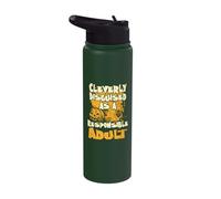 Cleverly Disguised As A Responsible Adult Stainless Steel Insulated Water Bottle