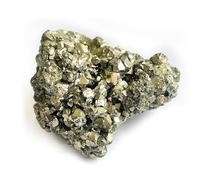 CLEVIO Certified Original Pyrite Stone Cluster - Natural, Energized Golden Pyrite For Healing, Willpower, Money Manifestation, Vastu, And Business - 50 To 90 Gm-B0D1KP62MRNAMZ