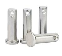 Clevis Pins, Clevis Pins Pack Of 4 Single Hole Flat Head 304 Stainless M20x40-120mm Trailer Latch(M20x100mm)