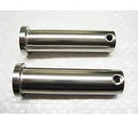 Clevis Pins Stainless Steel 11MM x 30MM Flat Headed with Single Hole x2
