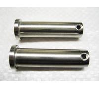 Clevis Pins Stainless Steel 5MM x 15MM Flat Headed with Single Hole x2
