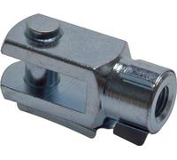 Clevis Rod-end Pin M36X2 Zinc plated steel