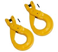 Clevis Sling Safety Catch with Auto Lock Hook W.L.L 8.0 Ton for 16mm Chain 2pc