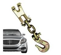 Clevis Slip Hooks Carbon Steel Self-Tightening Maintenance Tool | Trailer Chain Hooks for Repair Shop, Garage, SUV, RV, Truck, Trailer, Sedan