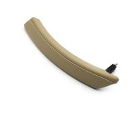 CLFJWZ Inner Door Handle Cover LHD RHD Car Interior Side Front Left Right Door Pull Handle for 5 Series E60 E61 2006 2007 2008 2009 2010(Beige-Front Right)