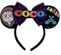 CLGIFT Frozen Inspired Minnie Ears Headband, Olaf Minnie Ears (Coco)