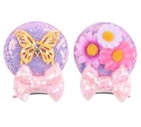 CLGIFT Minnie Ears Baby/Toddler Headband, Minnie Baby Ears, Minnie Ears Baby Headband, Toddler Headband (Encanto Hair Clip)