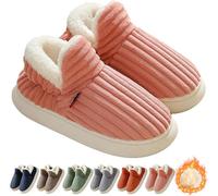 Clgorm Pluffi the Cozy & Stylish Slipper, Pluffi Comfy Slippers Cloud Slippers Plush Warm Home Slides for Unisex (Pink, Adult, Women, 4, Numeric Range, UK Footwear Size System, 5, Medium)