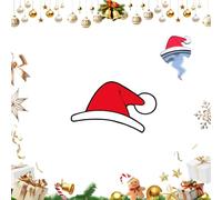 Clhjinruoliu 3D Christmas Hat Car Sticker for Tesla Front & Rear Logo Emblem, 3D Santa Hat Overlay for Car Emblem, Decoration Automotive Stickers Perfect Holiday Stickers for Water Bottles, Laptop,1 p