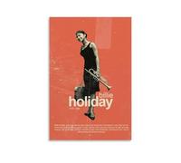 CLHWWPY Billie Holiday Great Singer Retro Music Album Cover Canvas Poster Wall Art Decorative Painting Bedroom Painting Posters 16x24inch(40x60cm) Unframe-style