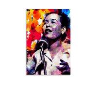 CLHWWPY Billie Holiday Great Singer Retro Music Album Cover Canvas Poster Wall Art Decorative Painting Bedroom Painting Posters 08x12inch(20x30cm) Unframe-style